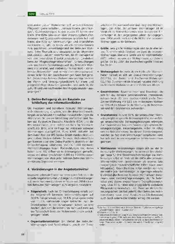 Vorschauseite 2: Was tut sich im Betreuten Seniorenwohnen?