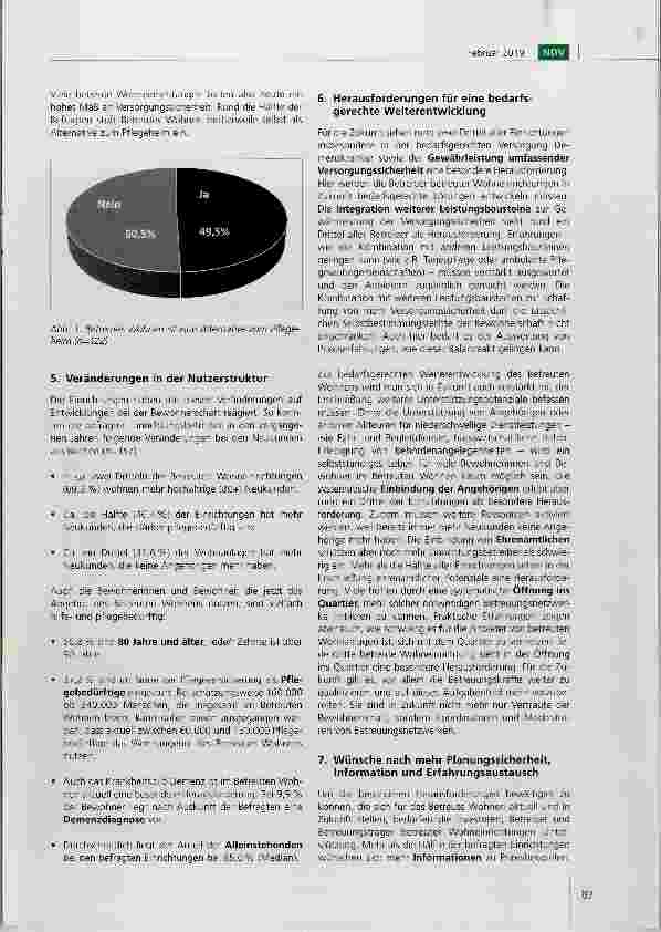 Vorschauseite 3: Was tut sich im Betreuten Seniorenwohnen?