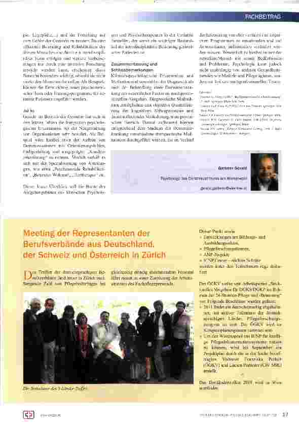 Vorschauseite 3: Psychologische Aspekte der Demenzerkrankung