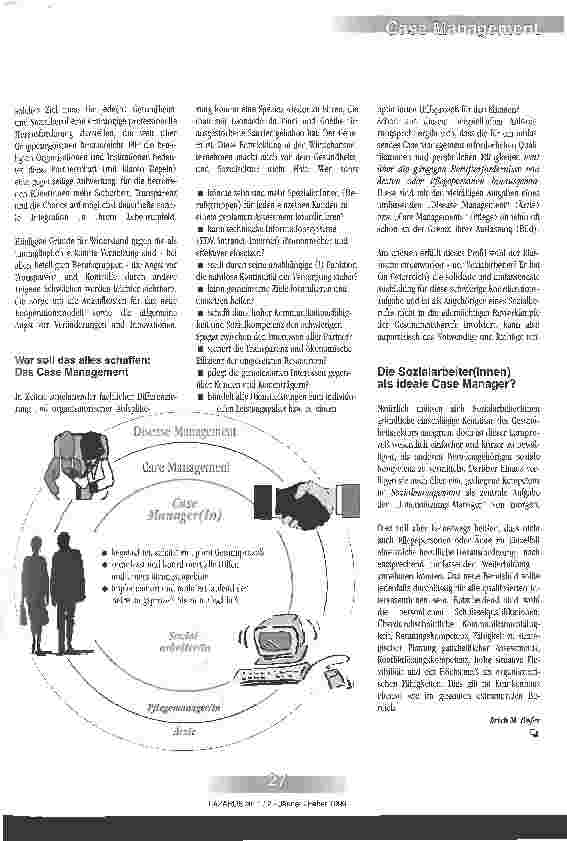 Vorschauseite 2: Wer ist nun der ideale Case Manager?