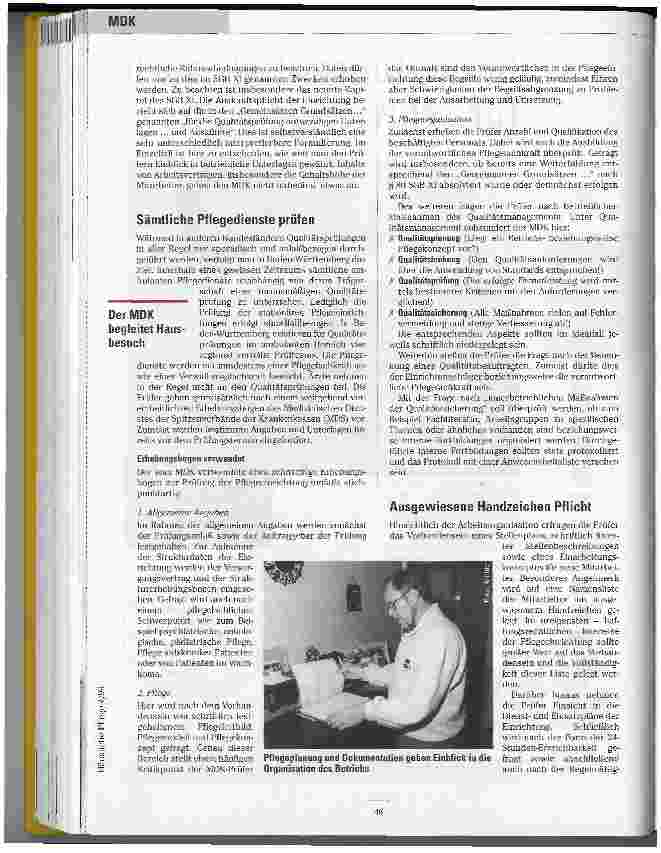 Vorschauseite 2: Qualitätsprüfungen des MDK Erfahrungen aus Baden-Württemberg