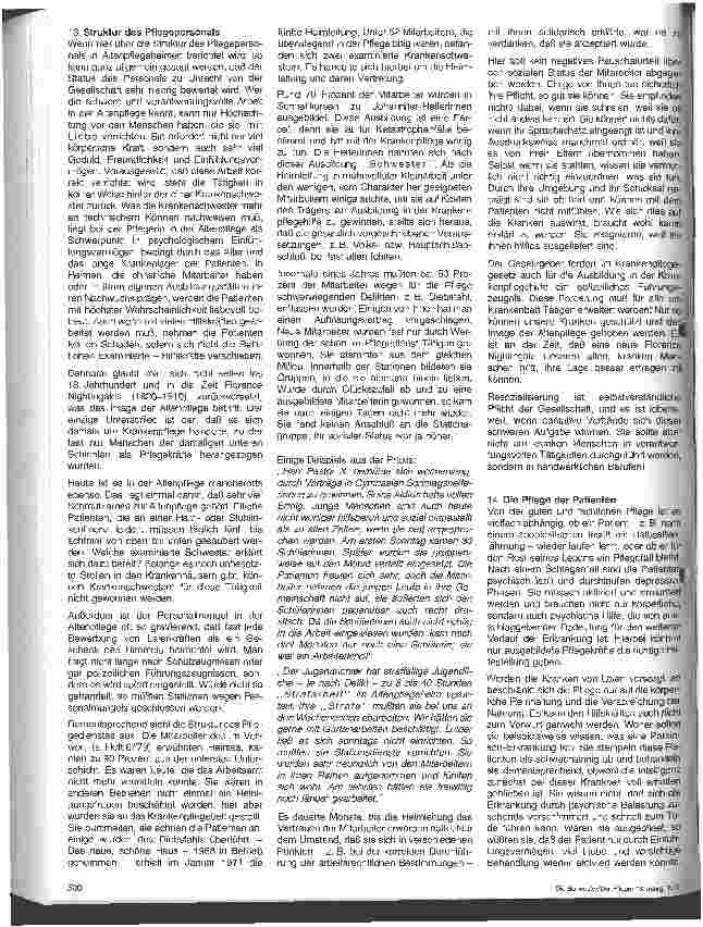 Vorschauseite 4: Die Probleme in unseren Altenpflegeheimen 2. Folge