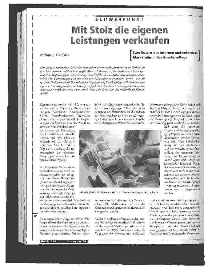 Vorschauseite 1: Mit Stolz die eigenen Leistungen verkaufen
