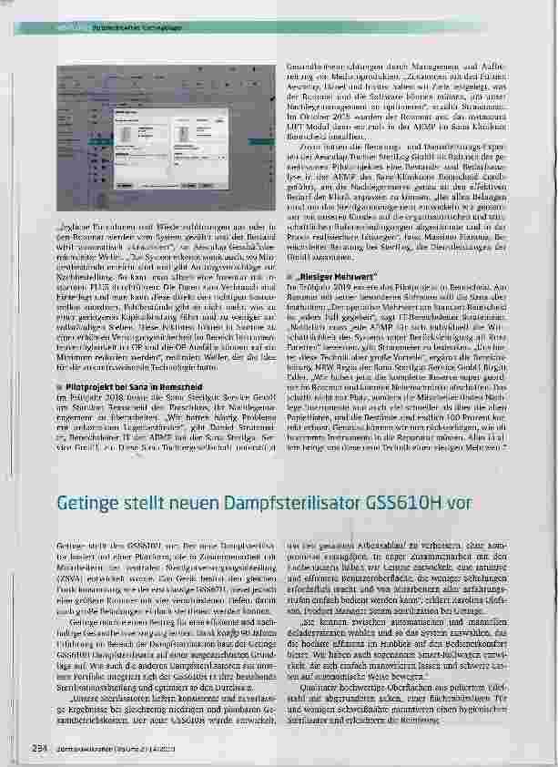 Vorschauseite 2: Automatisiertes Nachlege-Management