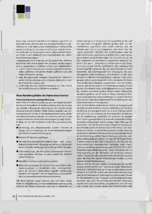 Vorschauseite 3: Patientensicherheit in Deutschland: Geschichte und Gegenwart