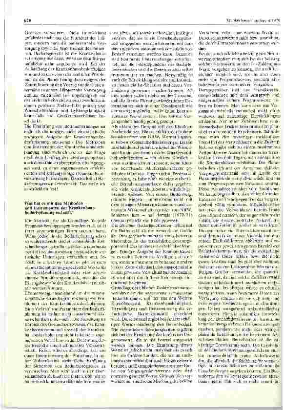 Vorschauseite 3: Die Krankenhausplanung