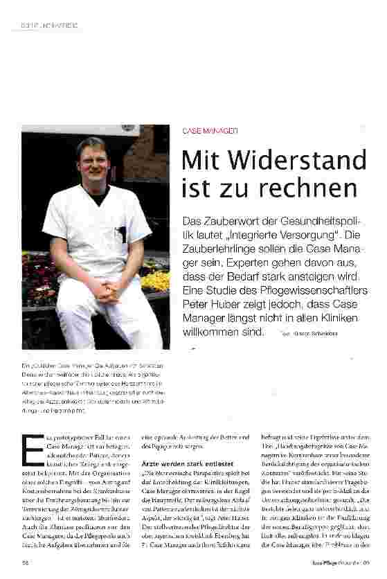 Vorschauseite 1: Mit Widerstand ist zu rechnen