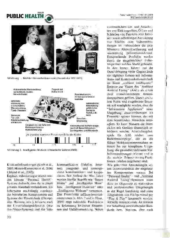 Vorschauseite 2: Personalisierter Technikeinsatz - Zukunftsperspektive gesundheitlicher Prävention?