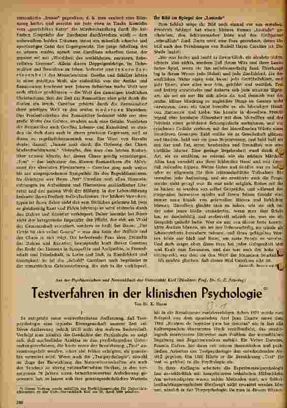 Vorschauseite 1: Testverfahren in der klinischen Psychologie
