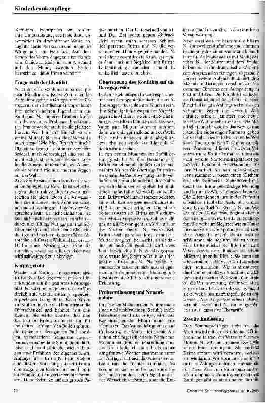 Vorschauseite 4: Über die Arbeit als Bezugsperson auf einer kinderpsychiatrischen Station