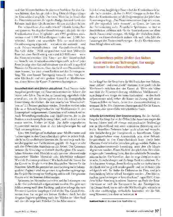 Vorschauseite 2: Jedes Jahr mehr im Korb?