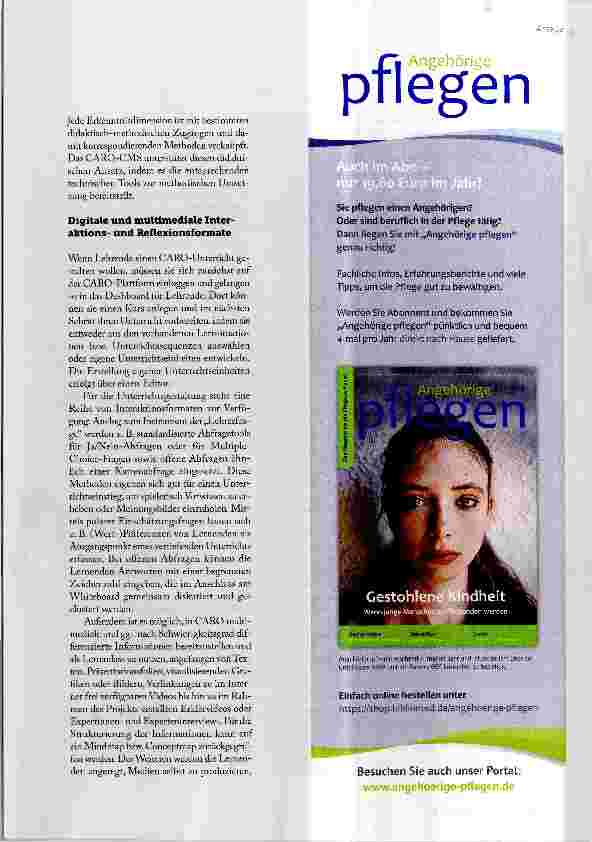 Vorschauseite 4: LERNEN IN DER DIGITALEN WIRKLICHKEIT