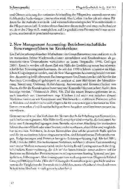 Vorschauseite 5: Neue betriebswirtschaftliche Steuerungsformen im Krankenhaus