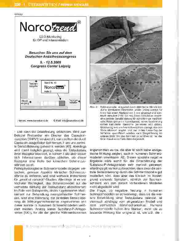 Vorschauseite 6: Humane Schmerzmodelle - Chancen und Limitationen