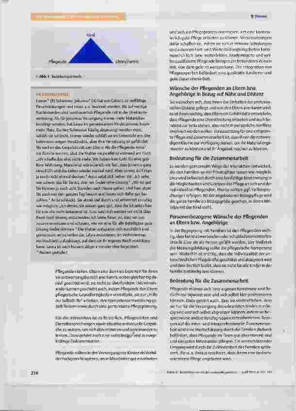 Vorschauseite 2: Bedürfnisse von Kinderkrankenpflegenden in der Interaktion mit den Eltern