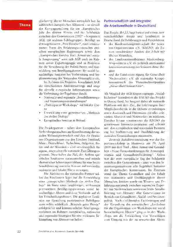 Vorschauseite 3: Kampf gegen Armut und soziale Ausgrenzung in der Europäischen Union