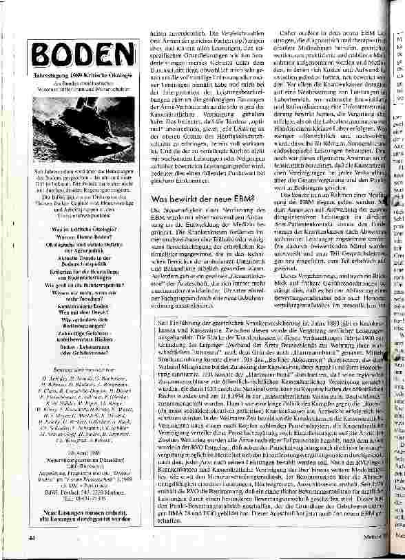 Vorschauseite 2: Abrechnung Der Einheitliche Bewertungsmaßstab