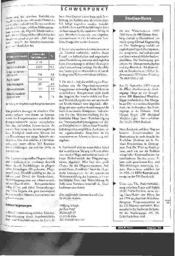 Vorschauseite 4: Zentrales Handlungsfeld leitender Pflegekräfte