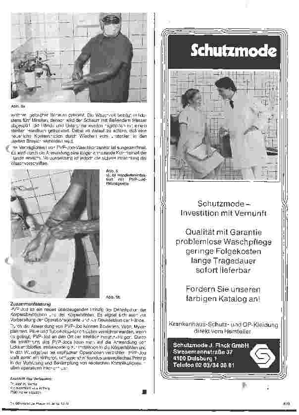 Vorschauseite 6: Möglichkeiten und Grenzen des Einsatzes von PVP-Jod-Präparaten