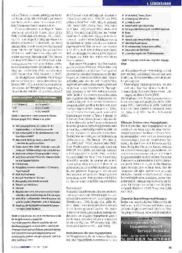 Vorschauseite 2: Glukoseüberwachung und Behandlung der Hypoglykämie