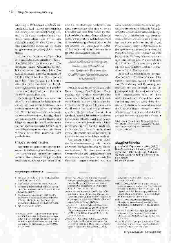 Vorschauseite 3: Schulnoten für HeimeDie Pflege-Transparenzvereinbarung als Irrweg