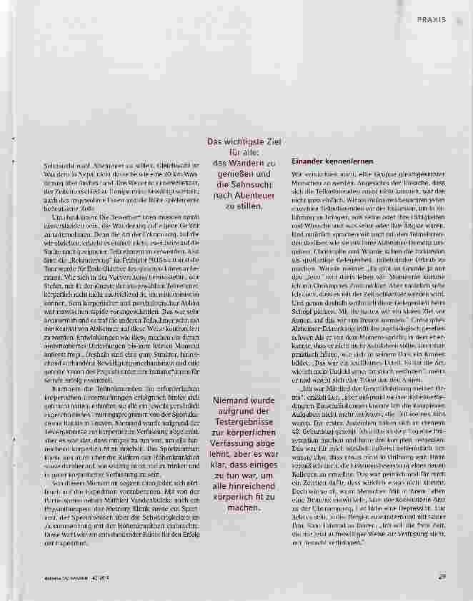 Vorschauseite 2: Im Himalaja über Begrenzungen hinauswachsen