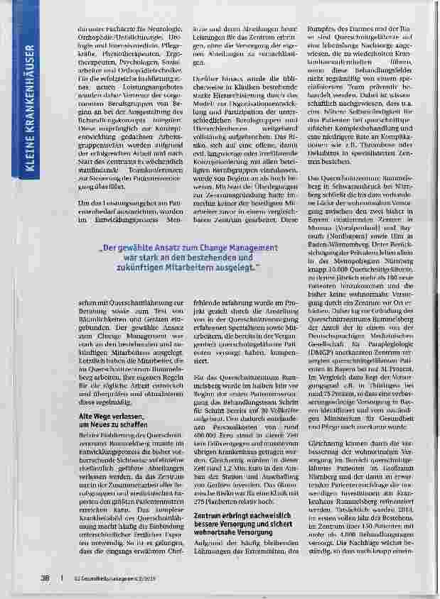 Vorschauseite 2: Strategisches Wachstum durch Spezialisierung