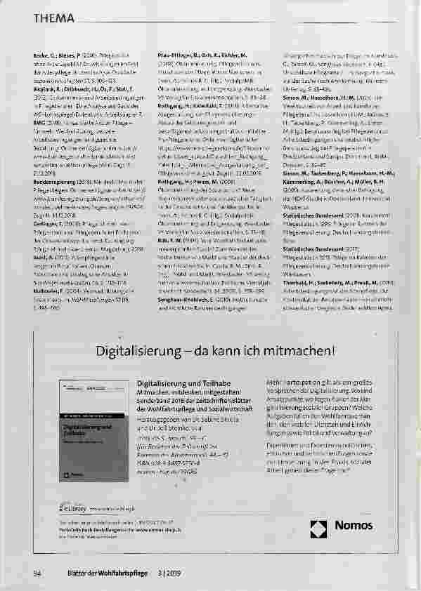 Vorschauseite 4: Pflege in Zeiten der Ökonomisierung