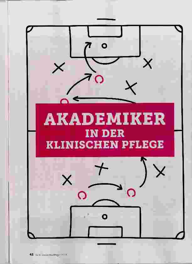 Vorschauseite 1: AKADEMIKER IN DER KLINISCHEN PFLEGE
