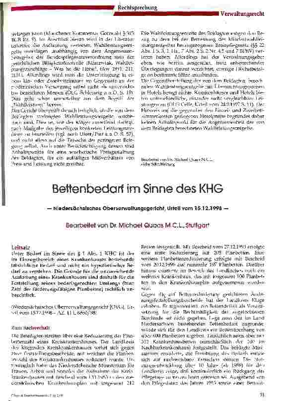 Vorschauseite 5: Angemessenheit von Einzelund Zweibettzimmerzuschlägen