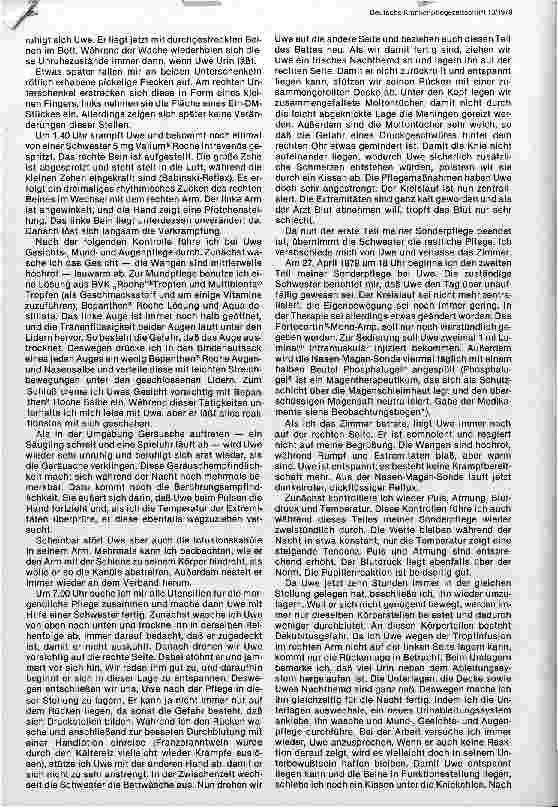 Vorschauseite 3: Pflege eines Kindes mit bakterieller Meningitis