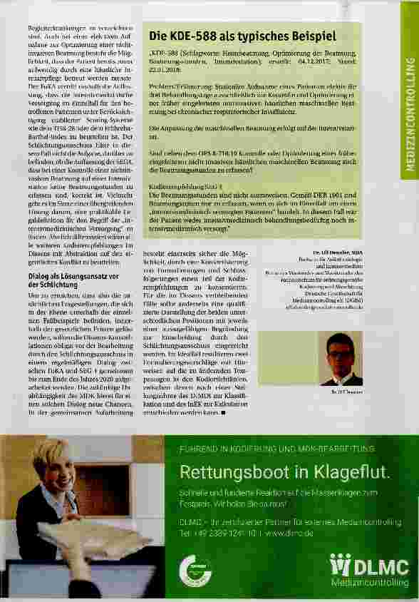 Vorschauseite 3: Der FoKA und das MDK-Reformgesetz
