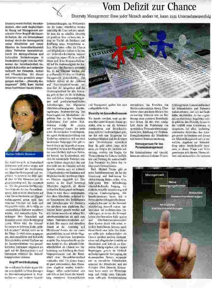 Vorschauseite 1: Vom Defizit zur Chance