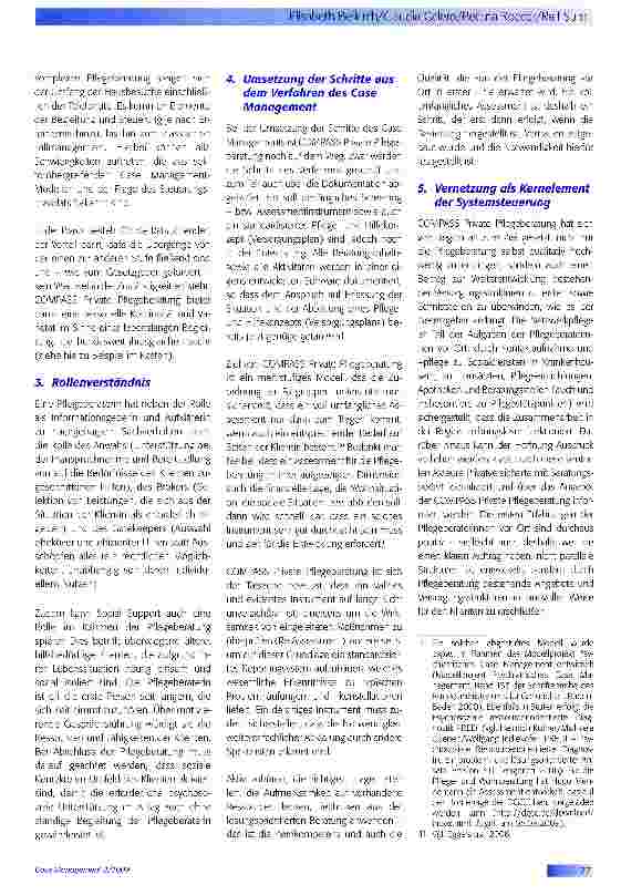 Vorschauseite 6: COMPASS - die Pflegeberatung der Privaten