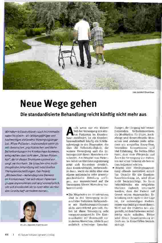 Vorschauseite 1: Neue Wege gehen