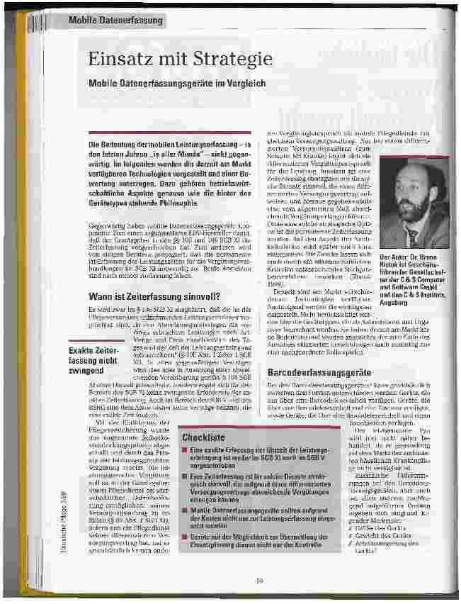 Vorschauseite 1: Einsatz mit Strategie Mobile Datenerfassungsgeräte im Vergleich