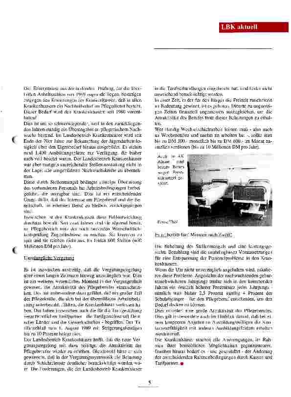 Vorschauseite 2: Wer verschuldet den Pflegekräftemangel?