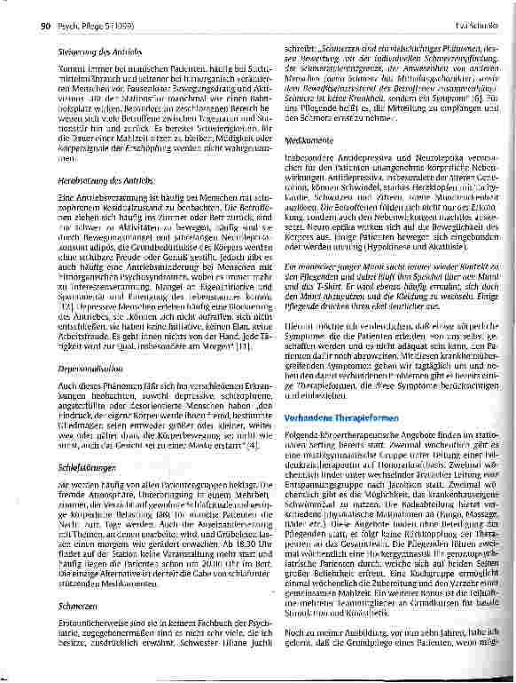 Vorschauseite 4: Körperwahrnehmung in der psychatrischen Pflege