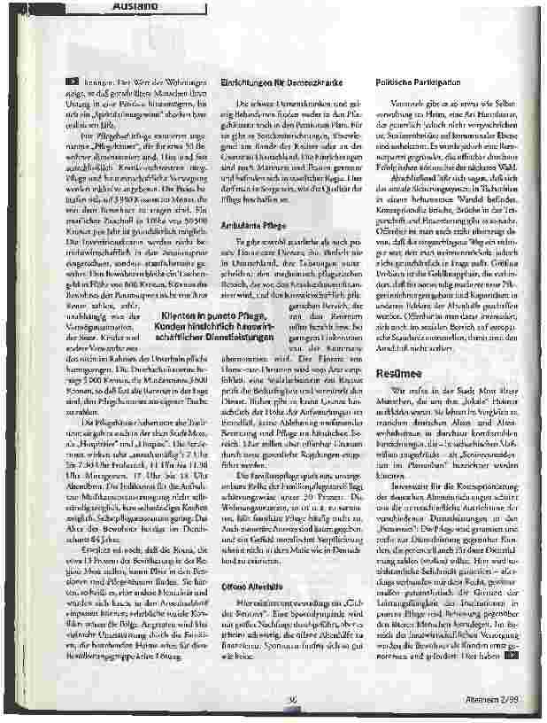 Vorschauseite 3: Spuren eines Wandels Altenhilfe in Tschechien am Beispiel der Stadt Most