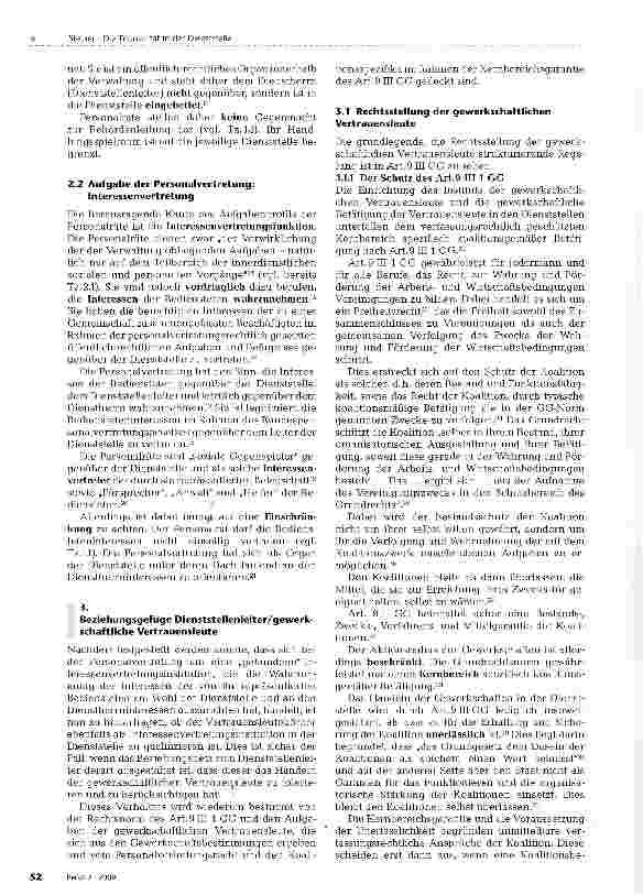 Vorschauseite 3: Die Tripolarität in der Dienststelle - Gewerkschaftliche Vertrauensleute als drittes Kraftfeld neben Dienststellenleiter und Personalvertretung