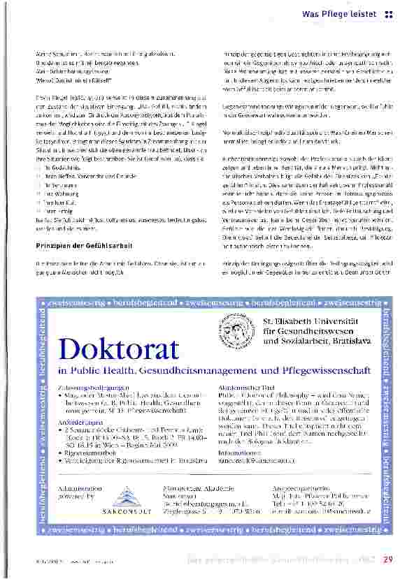 Vorschauseite 3: Gefühlsarbeit gegen die „Losigkeit