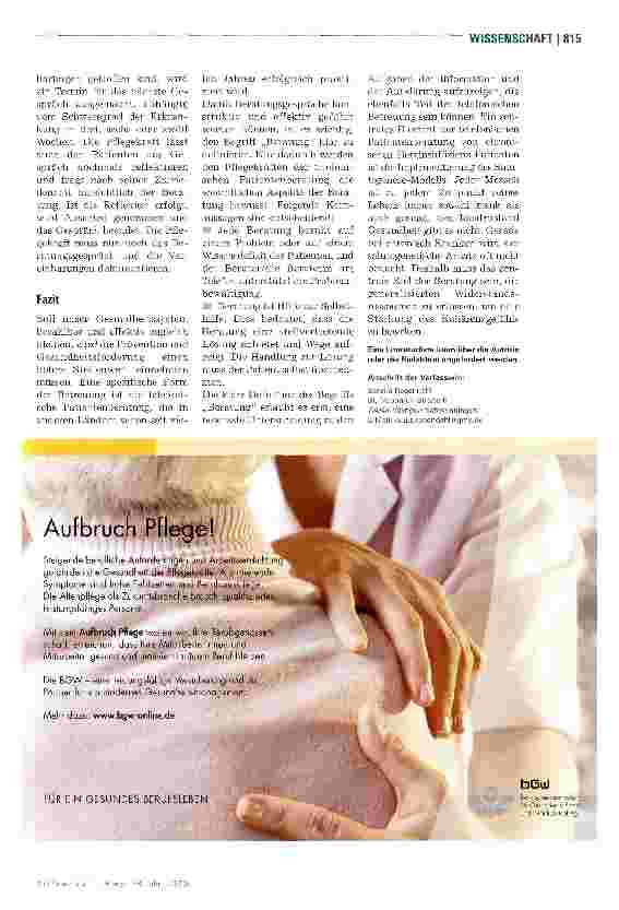 Vorschauseite 4: Telefonische Beratung von Patienten mit chronischer Herzinsuffizienz