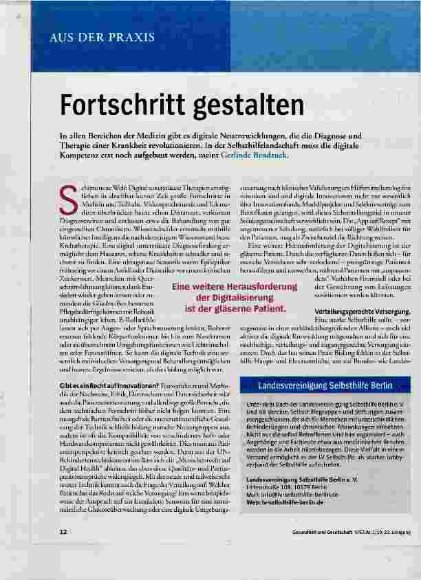 Vorschauseite 1: Fortschritt gestalten