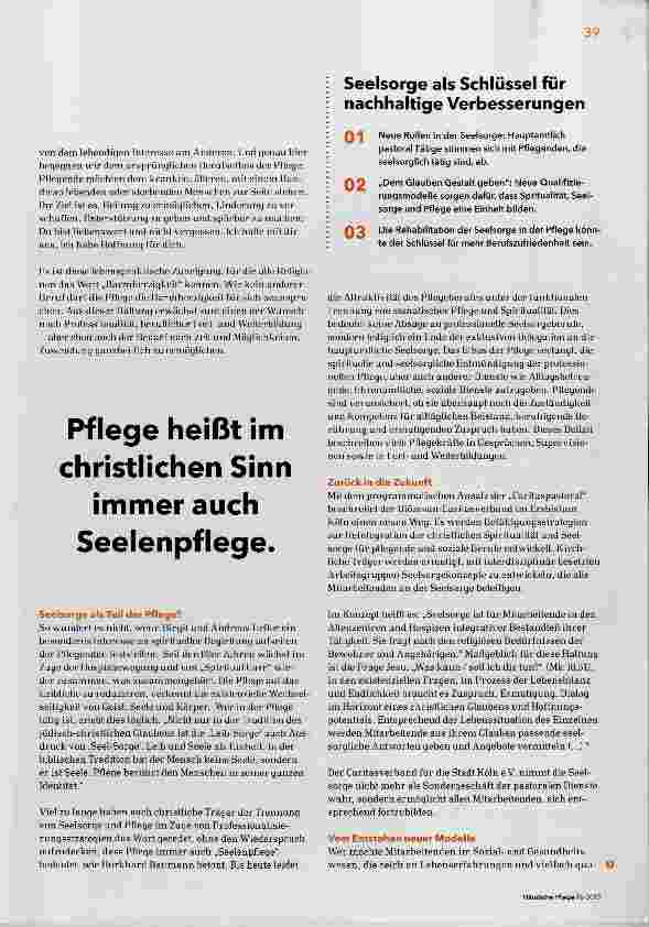 Vorschauseite 2: Die Seele begleiten