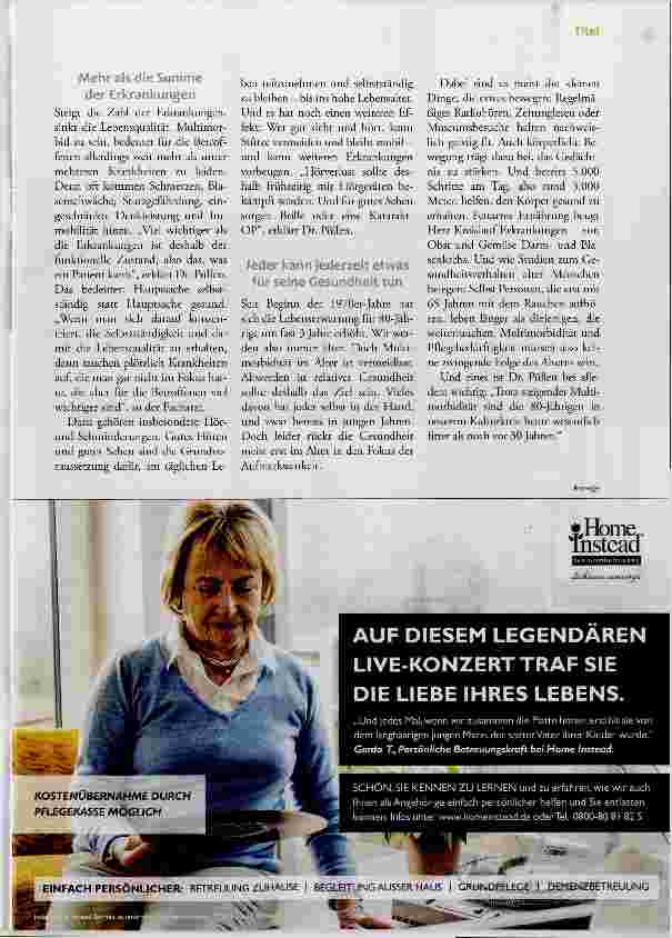 Vorschauseite 3: Hauptsache selbstständig statt Hauptsache gesund