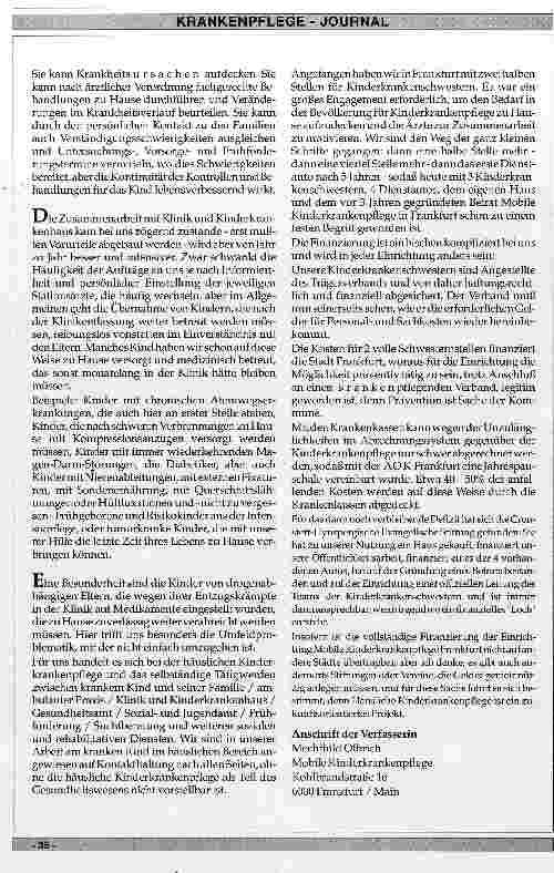 Vorschauseite 4: Häusliche Kinderkrankenpflege