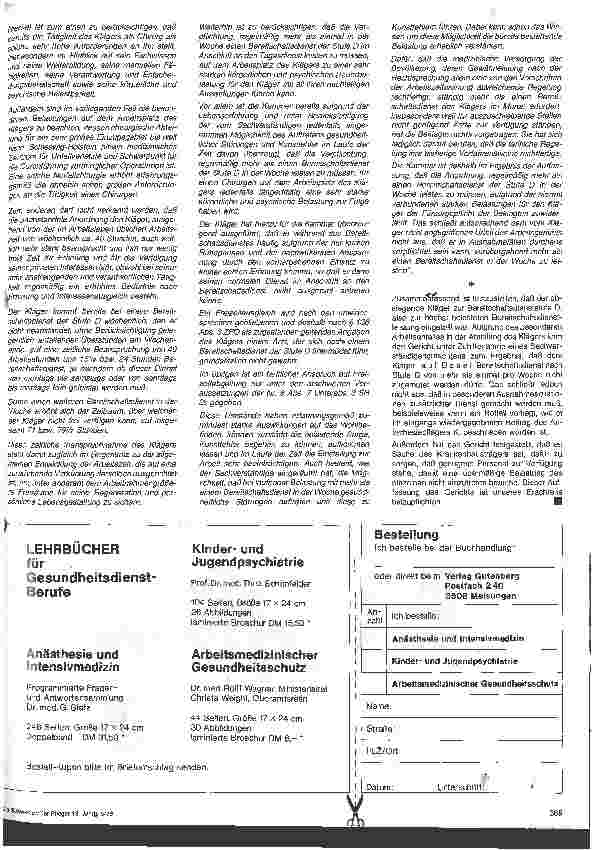Vorschauseite 2: Höchstzahl zulässiger Bereitschaftsdienste