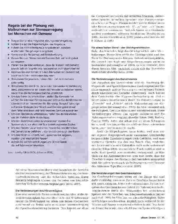 Vorschauseite 2: „Sinneswandel bei Demenzerkrankten
