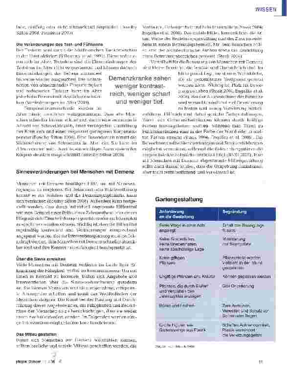 Vorschauseite 3: „Sinneswandel bei Demenzerkrankten