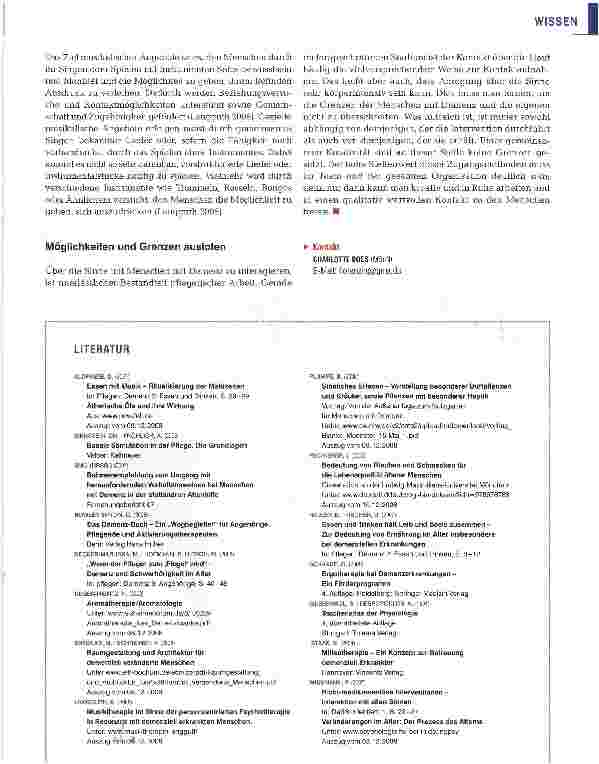 Vorschauseite 5: „Sinneswandel bei Demenzerkrankten